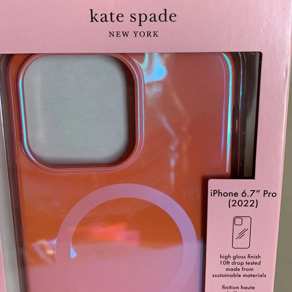 Kate Spade high gloss protective hardshell case for MagSafe / iPhone 14 Pro Max